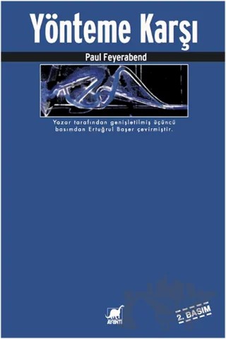 Yönteme Karşı – Paul Feyerabend – Ayrıntı Yayınları kitap kapağı