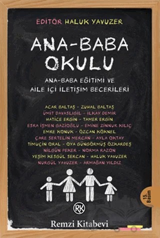 Ana-Baba Okulu – Haluk Yavuzer – Remzi Kitabevi kitap kapağı