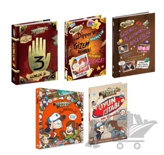Disney Esrarengiz Kasaba Eğlence Seti (5 Kitap) – Jeffrey Rowe – Beta Kids kitap kapağı