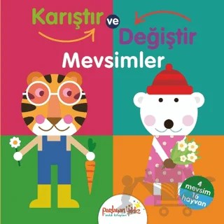 Mevsimler - Karıştır ve Değiştir – Kolektif – Parlayan Yıldız kitap kapağı