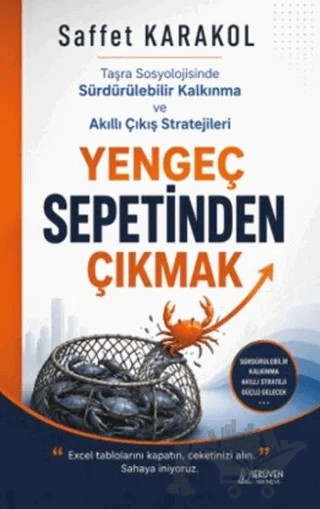 Yengeç Sepetinden Çıkmak – Serüven Yayınevi kitap kapağı