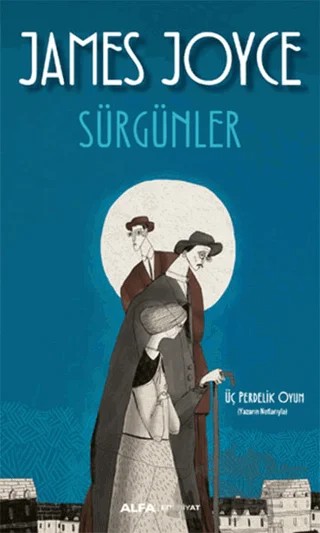 Sürgünler – James Joyce – Alfa Yayınları kitap kapağı