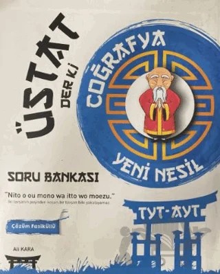 TYT AYT Coğrafya Soru Bankası – Ali Kara – Üstat Der Ki kitap kapağı