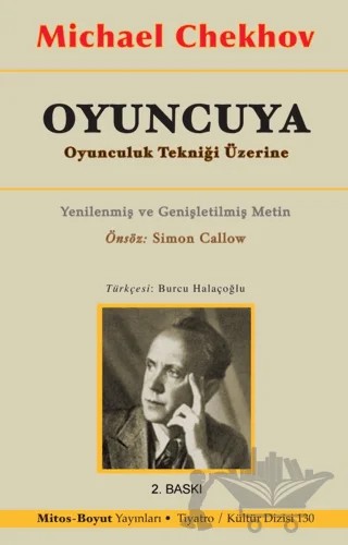 Oyuncuya Oyunculuk Tekniği Üzerine – Michael Chekhov – Mitos Boyut Yayınları kitap kapağı