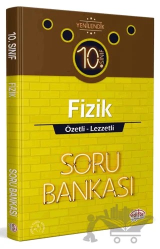 10. Sınıf Fizik Özetli Lezzetli Soru Bankası – Kolektif – Editör Yayınevi kitap kapağı