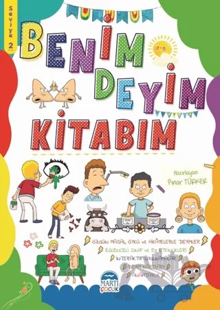 Benim Deyim Kitabım 2 - Seviye 2 – Kolektif – Martı Çocuk Yayınları kitap kapağı