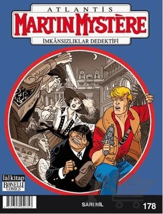 Martin Mystere Sayı 178 – Lal Kitap kitap kapağı