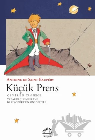 Küçük Prens – Antoine de Saint-Exupery – İletişim Yayınevi kitap kapağı