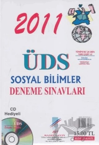 2011 ÜDS Sosyal Bilimler Deneme Sınavları – Kolektif – Art Basın Yayın Hizmetleri kitap kapağı