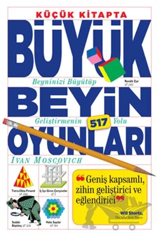 Küçük Kitapta Büyük Beyin Oyunları – Ivan Moscovich – Butik Yayınları kitap kapağı