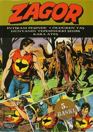 Efsanevi Zagor 2 – Marcello Toninelli, Mauro Boselli – Oğlak Yayıncılık kitap kapağı