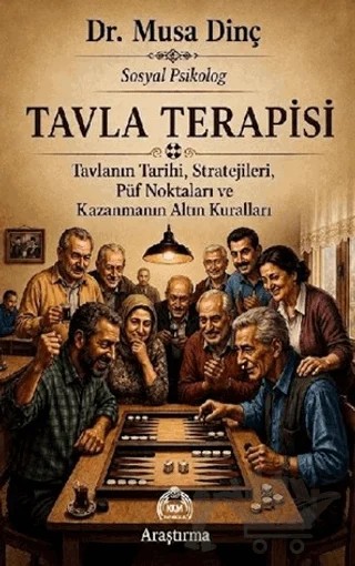 Tavla Terapisi – Musa Dinç – Kekeme Yayınları kitap kapağı