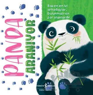 Panda Aranıyor – Stephanie Moss – İş Bankası Kültür Yayınları kitap kapağı