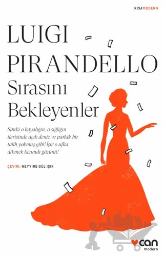 Sırasını Bekleyenler – Luigi Pirandello – Can Yayınları kitap kapağı