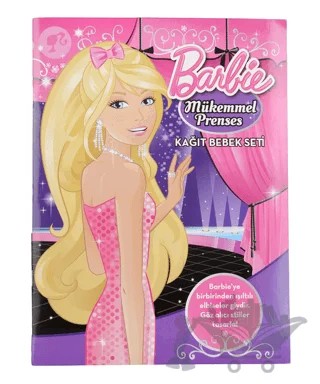 Barbie Kağıt Bebek Seti: Mükemmel Prenses – Kolektif – Doğan Egmont Yayıncılık kitap kapağı
