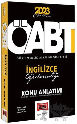 2023 KPSS ÖABT İngilizce Öğretmenliği Konu Anlatımı – Kolektif – Yargı Yayınevi kitap kapağı
