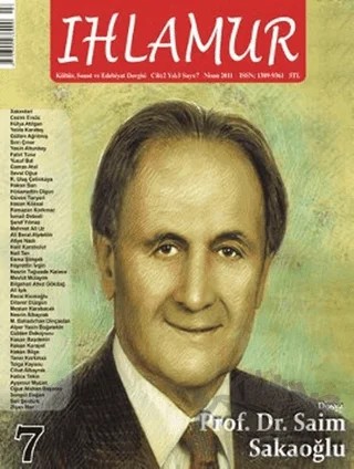 Ihlamur Dergisi Sayı: 7 Saim Sakaoğlu  Özel Sayısı – Ihlamur Dergisi Yayınları kitap kapağı