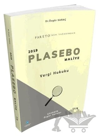 Vergi Hukuku - 2019 Plasebo Maliye – Özgür Saraç – Sorubankası Net Yayınları kitap kapağı