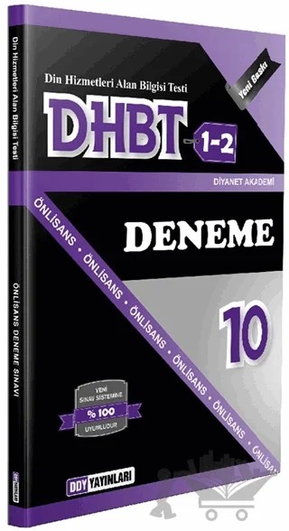 2018 DHBT Önlisans Düzeyi Din Hizmetleri Alan Bilgisi 10 Deneme Sınavı – Kolektif – DDY Yayınları kitap kapağı