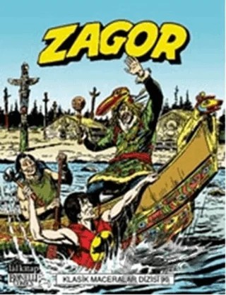 Zagor Klasik Maceralar Cilt 90 – Mauro Boselli, Moreno Burattini – Lal Kitap kitap kapağı