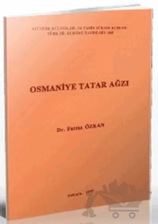 Osmaniye Tatar Ağzı – Fatma Özkan – Türk Dil Kurumu Yayınları kitap kapağı