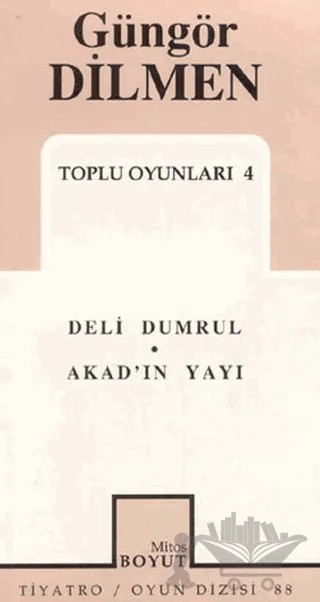 Toplu Oyunları 4 – Güngör Dilmen – Mitos Boyut Yayınları kitap kapağı