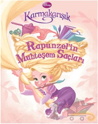 Karmakarışık - Rapunzel’in Muhteşem Saçları – Kiki Thorpe – Doğan Egmont Yayıncılık kitap kapağı