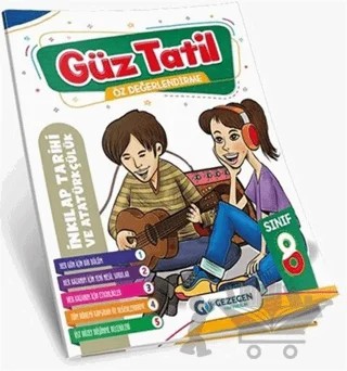 8. Sınıf T.C. İnkılap Tarihi ve Atatürkçülük Güz Tatil Kitabı – Kolektif – Gezegen Yayıncılık kitap kapağı