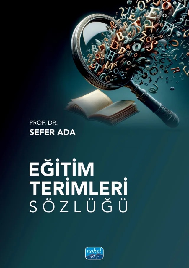 Eğitim Terimleri Sözlüğü – Sefer Ada – Nobel Akademik Yayıncılık kitap kapağı