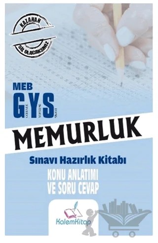 2023 MEB GYS Memurluk Konu Anlatımı ve Soru-Cevap – Kolektif – Kalemkitap kitap kapağı