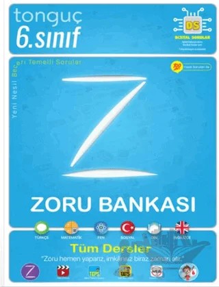 6. Sınıf Zoru Bankası Tüm Dersler – Kolektif – Tonguç Akademi kitap kapağı