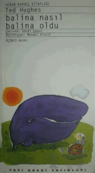 Balina Nasıl Balina Oldu – Ted Hughes – Yapı Kredi Yayınları kitap kapağı
