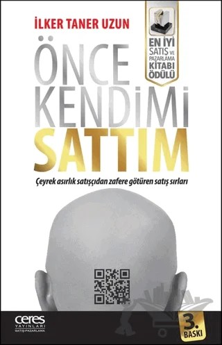 Önce Kendimi Sattım – İlker Taner Uzun – Ceres Yayınları kitap kapağı