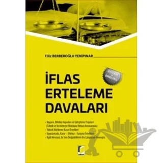 İflas Erteleme Davaları – Filiz Berberoğlu Yenipınar – Adalet Yayınevi kitap kapağı