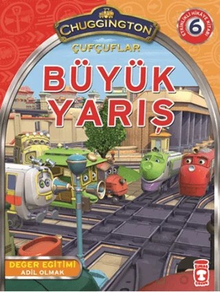 Çufçuflar: Büyük Yarış – Chuggington – Timaş Çocuk kitap kapağı