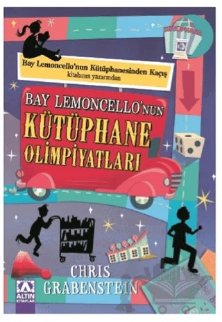 Bay Lemoncello'nun Kütüphane Olimpiyatları – Chris Grabenstein – Altın Kitaplar kitap kapağı