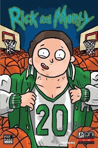 Rick and Morty 20 – Zac Gorman – Marmara Çizgi kitap kapağı