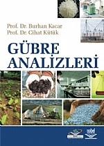 Gübre Analizleri – Burhan Kacar - Cihat Kütük – Nobel Yayın kitap kapağı
