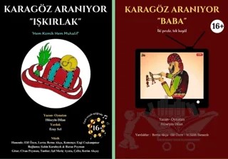 Karagöz Aranıyor - Işkırlak ve Baba – Hüseyin Dilan – Bambu Kültür Yayınları kitap kapağı