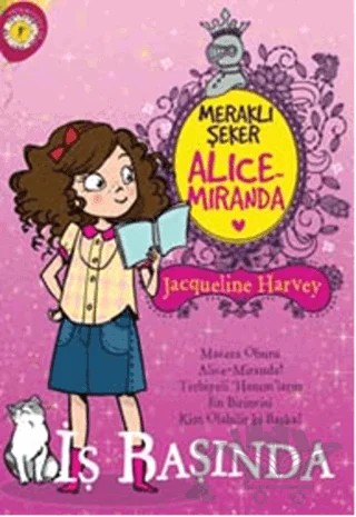 Meraklı Şeker Alice Miranda İş Başında – Jacqueline Harvey – Artemis Yayınları kitap kapağı