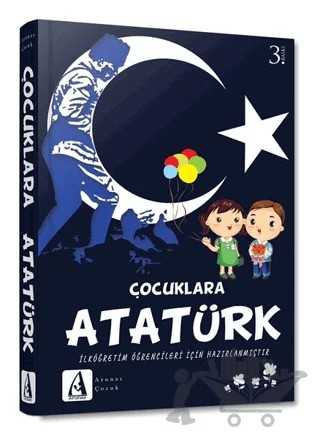 Çocuklara Atatürk – Kolektif – Arunas Yayıncılık kitap kapağı