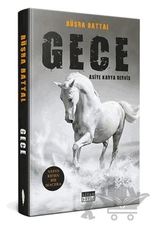 Gece – Büşra Battal – Siyah Beyaz Yayınları kitap kapağı