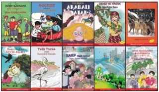 9 Yaş Roman Seti (10 Kitap Takım) – Filiz Başaran, Hamdullah Köseoğlu, Hasan Güleryüz, Oğuz Seli Yazıcı, Yahya Türkeli, Zeki Sarıkavak – Özlem Yayınevi kitap kapağı
