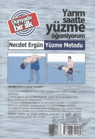 Yarım Saatte Yüzme Öğreniyorum – Necdet Ergün – Boğaziçi Yayınları kitap kapağı