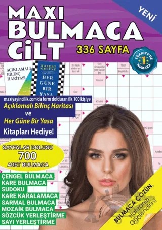 Maxi Bulmaca Cilt 13 – Bertan Kodamanoğlu – Maxi Yayıncılık kitap kapağı