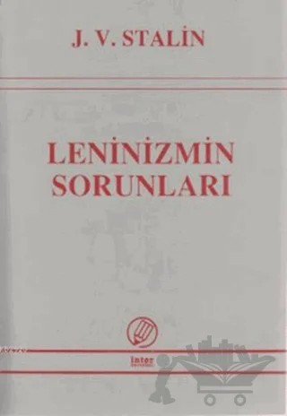 Leninizmin Sorunları – Josef V. Stalin – İnter Yayınları kitap kapağı