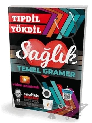 Tıpdil Yökdil Sağlık Bilimleri Temel Gramer Video Anlatımlı – Fuat Başkan – Pelikan Tıp Teknik Yayıncılık kitap kapağı