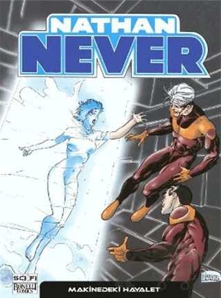 Nathan Never Serisi 5 - Makinedeki Hayalet – Kolektif – Çizgi Düşler Yayınevi kitap kapağı