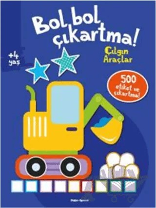 Bol Bol Çıkartma - Çılgın Araçlar – Kolektif – Doğan Egmont Yayıncılık kitap kapağı