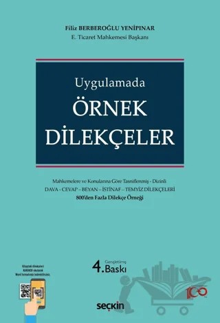 Örnek Dilekçeler – Filiz Berberoğlu Yenipınar – Seçkin Yayıncılık kitap kapağı